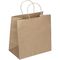 Biodegradable Food Packaging Kraft Paper Bags With Twisted Handle